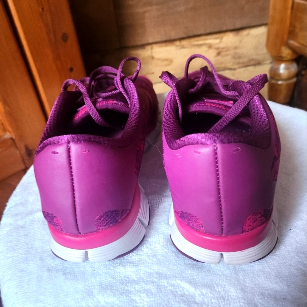 Nike Women's Free 5.0 V4 Running Athletic Shoes- Size 9.5-Mulberry - Picture 8 of 11